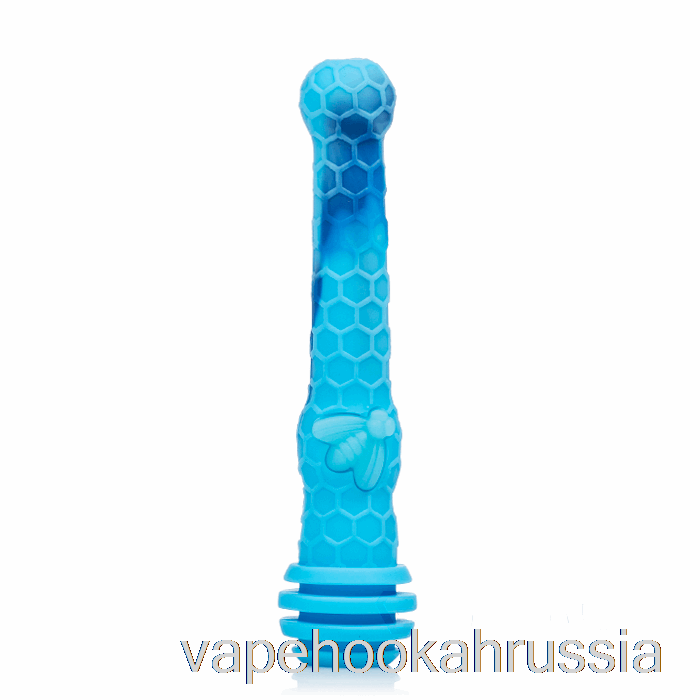Vape Russia Stratus медовый ковш силиконовый мазок соломенный мраморный синий (голубой / синий)